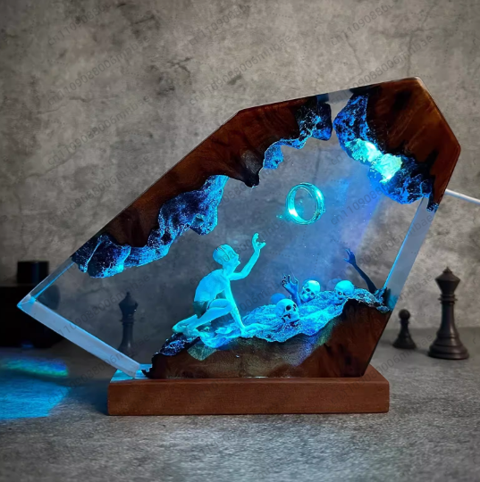 Resin Lamp Unique Room Decorat - đánh giá và giá Unique Lighting Decor