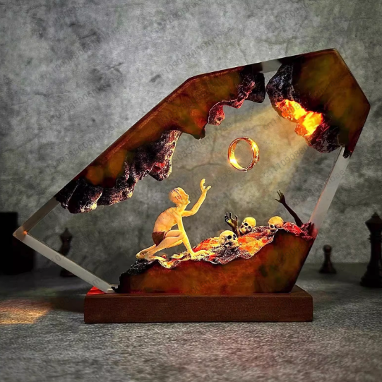 Resin Lamp Unique Room Decorat - đánh giá và giá Unique Lighting Decor