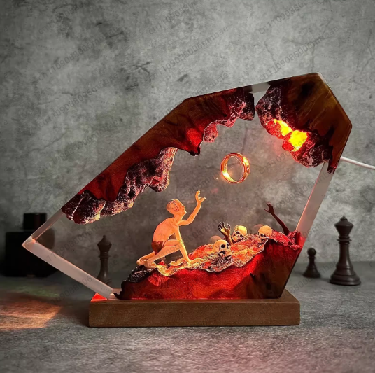 Resin Lamp Unique Room Decorat - đánh giá và giá Unique Lighting Decor