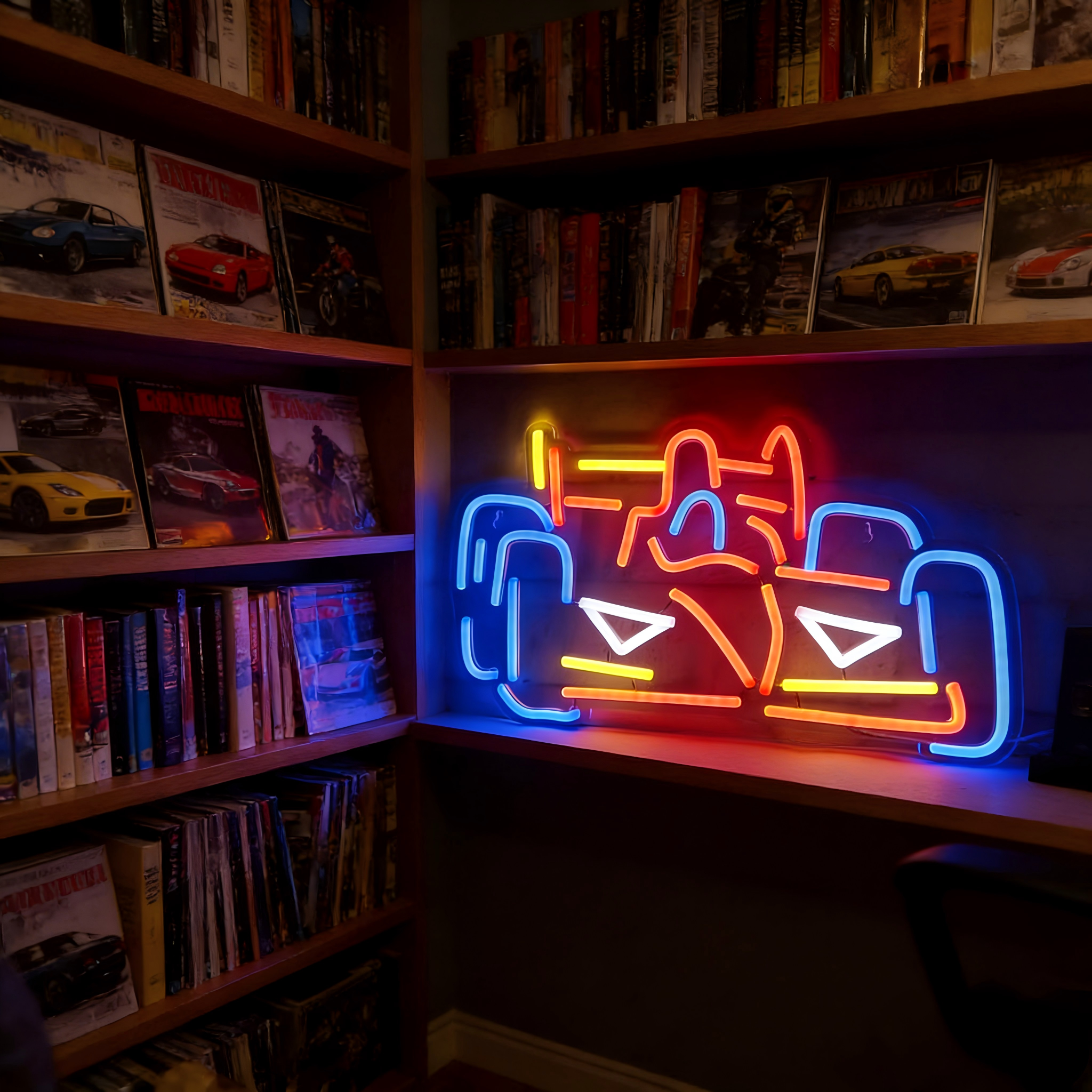 Formula Cars Neon Signs Go Kar - đánh giá và giá Decor Kart Lighting