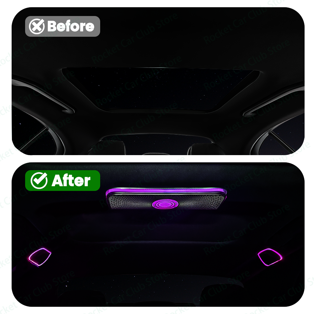 64 Colour Car Roof Speaker Amb - đánh giá và giá Lighting Decor Inc