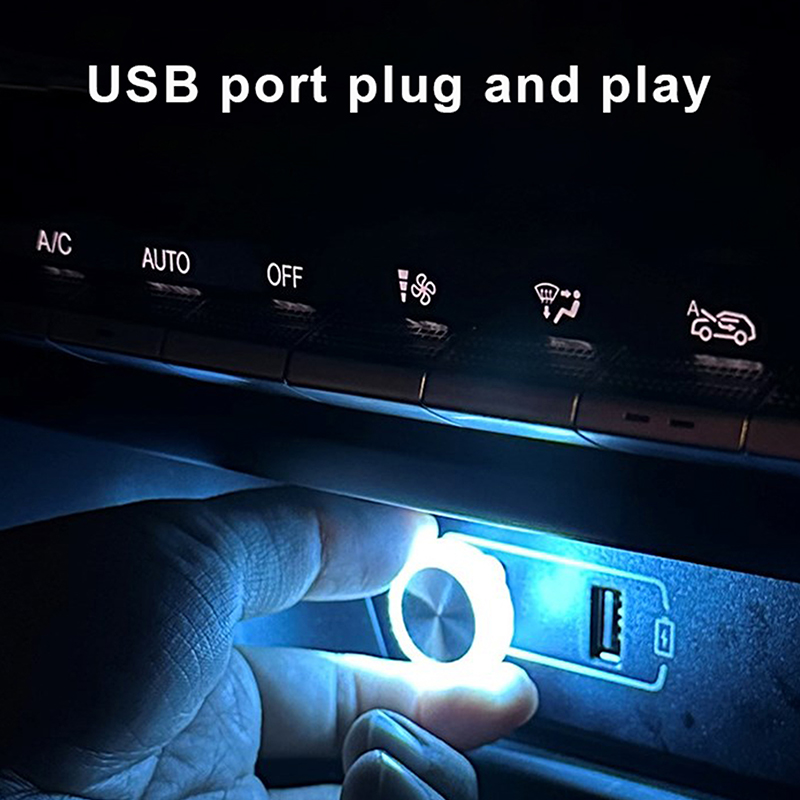 Portable Car USB Ambient Light - đánh giá và giá Lighting Interior Decor