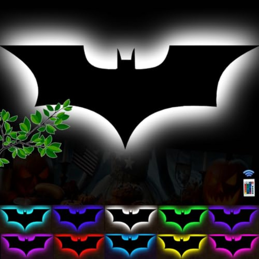 Bat Lamp Neon Sign LED Bat Sig - đánh giá và giá Lighting Christmas Decor