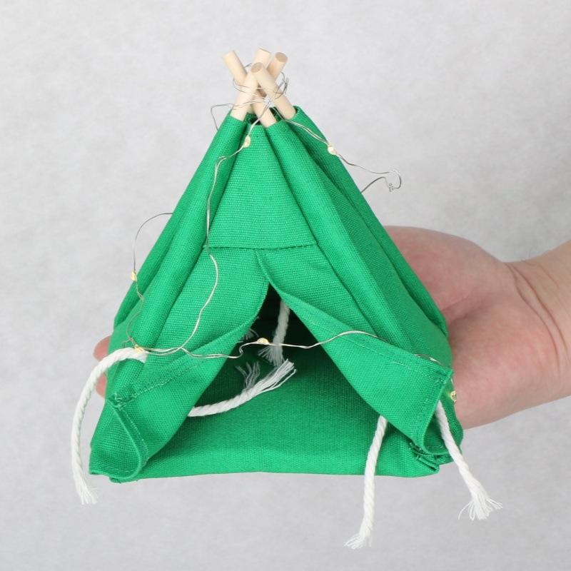 1/12 Dollhouse Mini Tent Model - đánh giá và giá Lighting Decor Photos