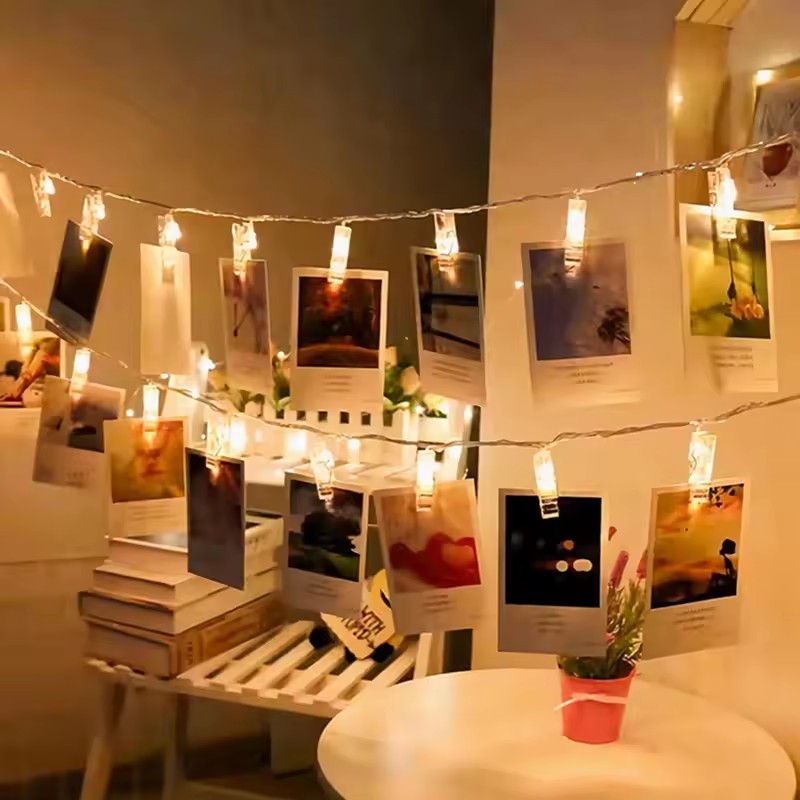 1.5-10m Photo Clip Fairy Strin - đánh giá và giá Lighting Decor Photos