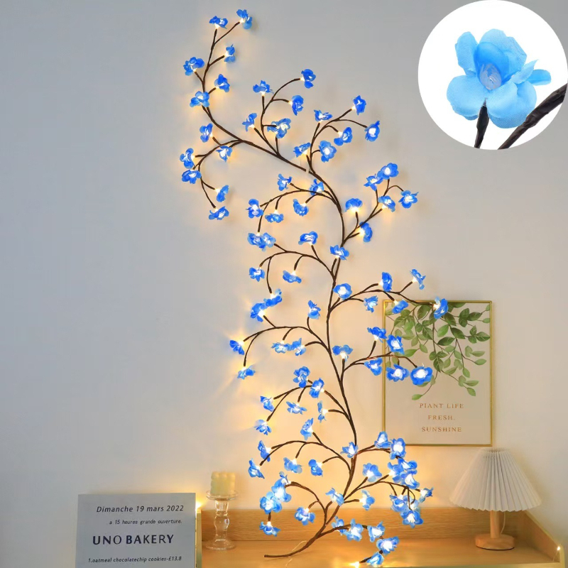 Cherry LED Tree Branch Light U - đánh giá và giá Wall Decor Lighting Tree