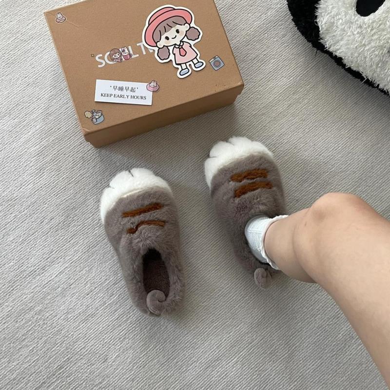 Fun fluffy cats feet slippers  - đánh giá và giá Lighting Christmas Decor