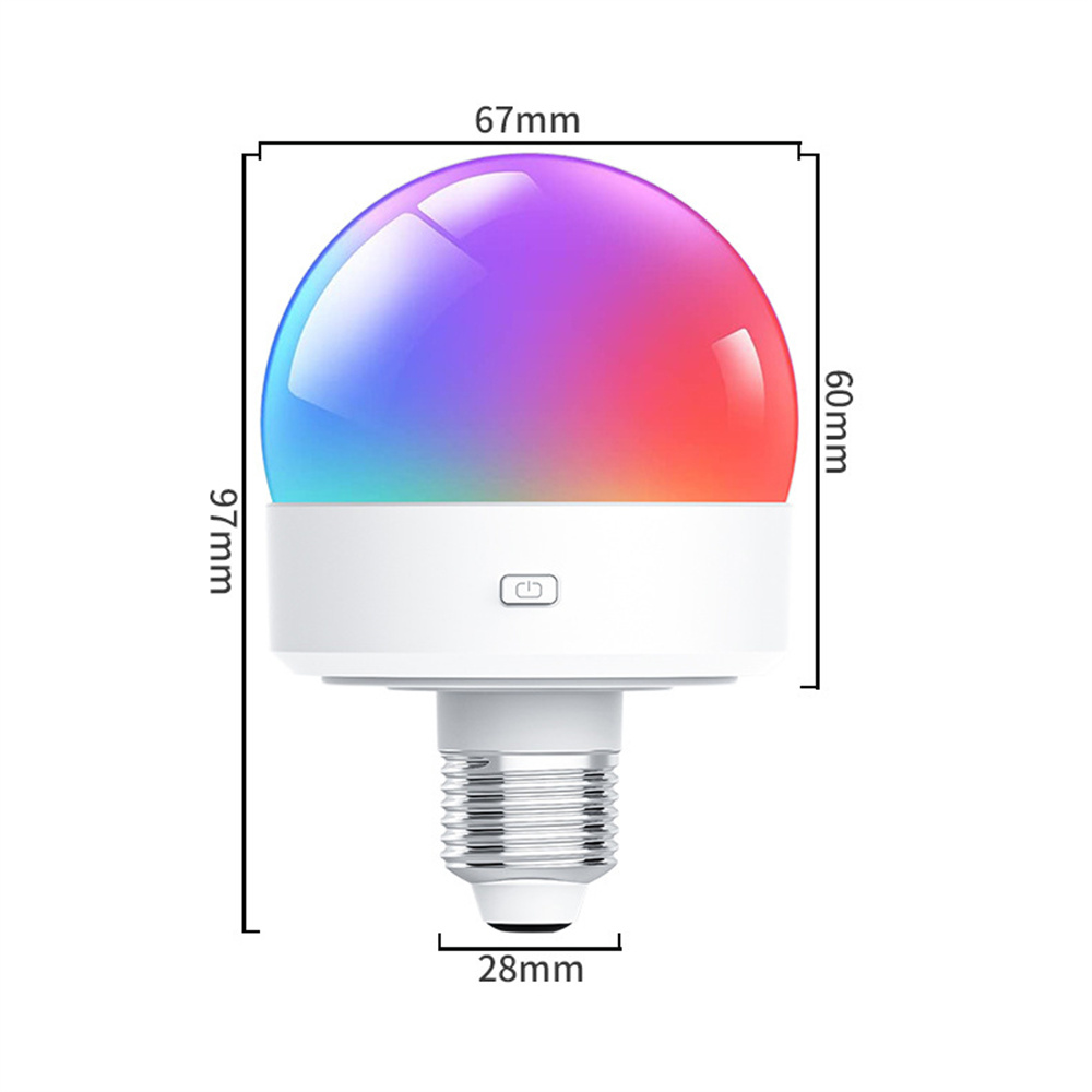 E26/E27 Base RGB Color Indoor  - đánh giá và giá Decor Lighting Hours