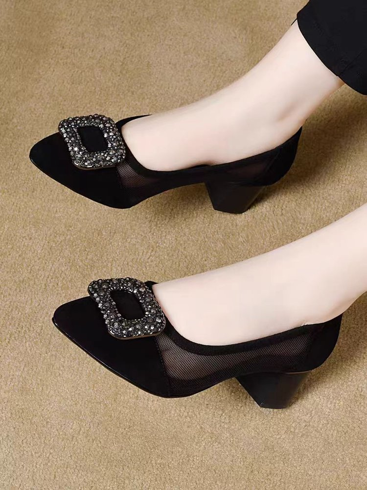 Elegant Pointed Toe Mesh Block - đánh giá và giá Elegant Decor & Lighting Llc