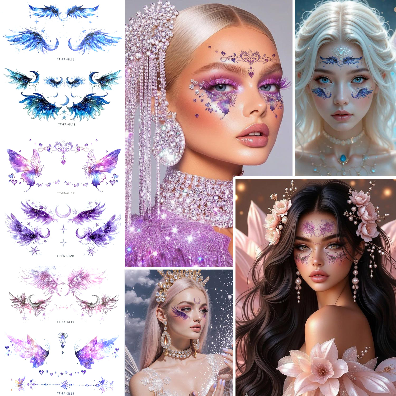 Glitter Angel Face Stickers Co - đánh giá và giá Elegant Decor & Lighting Llc